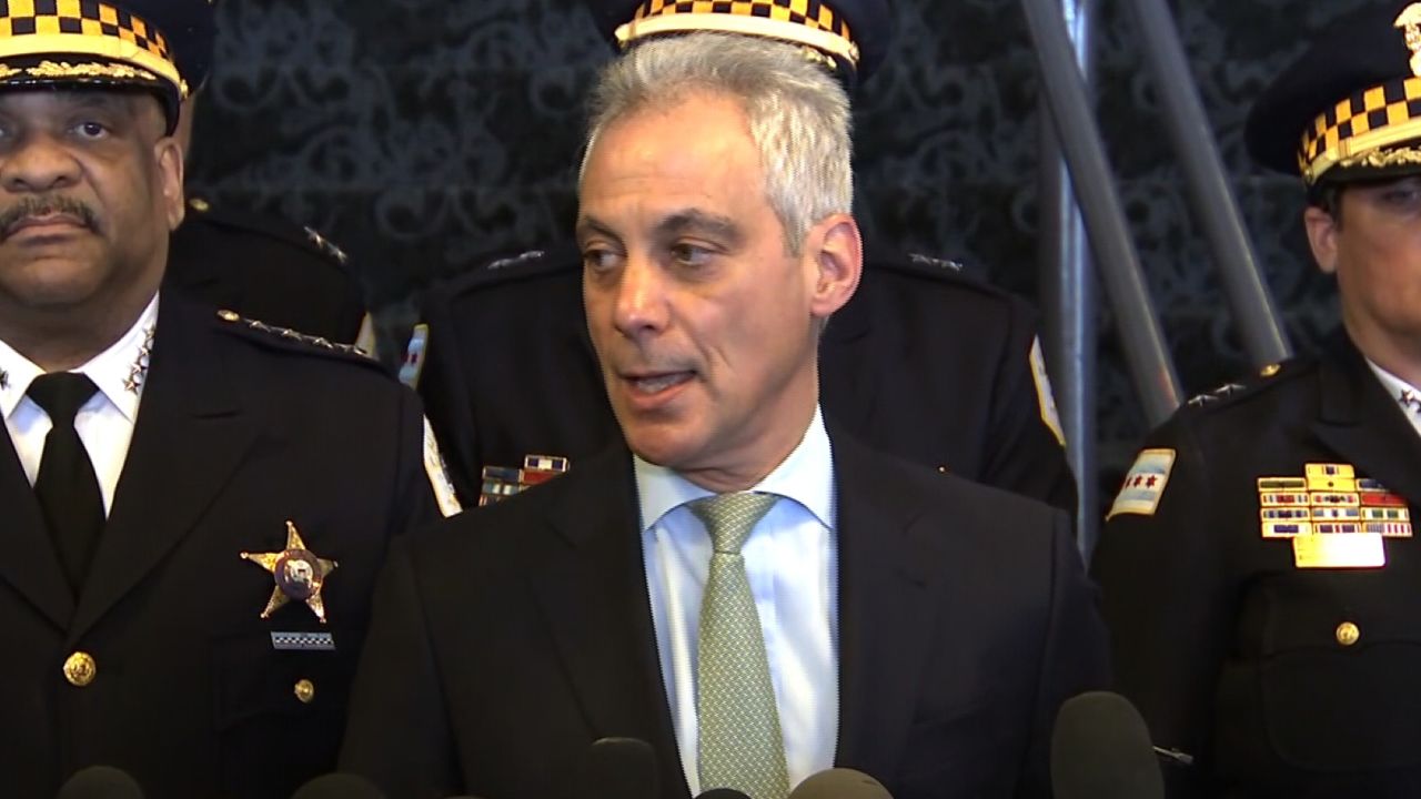 "A grand jury saw the evidence (and) realized this was a hoax," Mayor Rahm Emanuel said. 