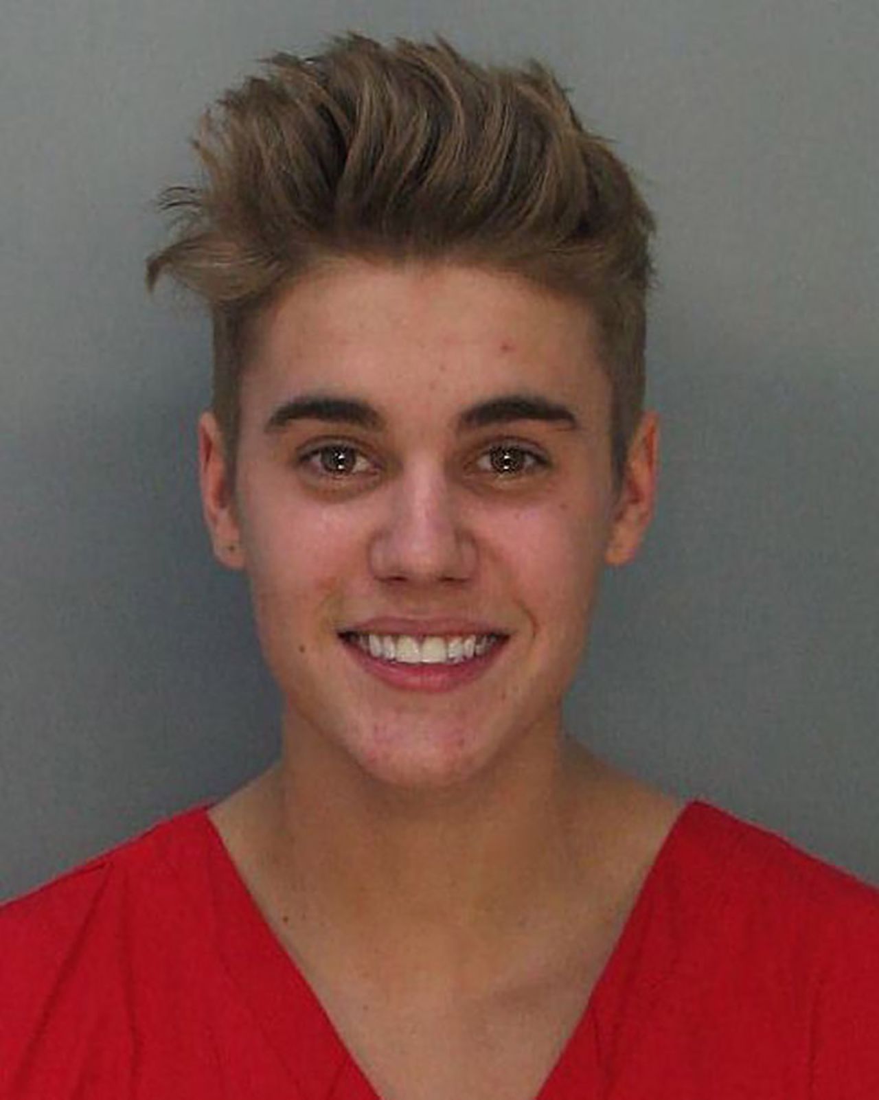 On January 23, 2014, <a href="https://www.cnn.com/2014/01/23/showbiz/justin-bieber-arrest/index.html" target="_blank">Bieber was charged</a> with drunken driving, resisting arrest and driving without a valid license after Miami Beach police say they saw the pop star street racing. Bieber later pleaded guilty to careless driving and resisting arrest. The plea agreement included a charitable donation and an anger management course.