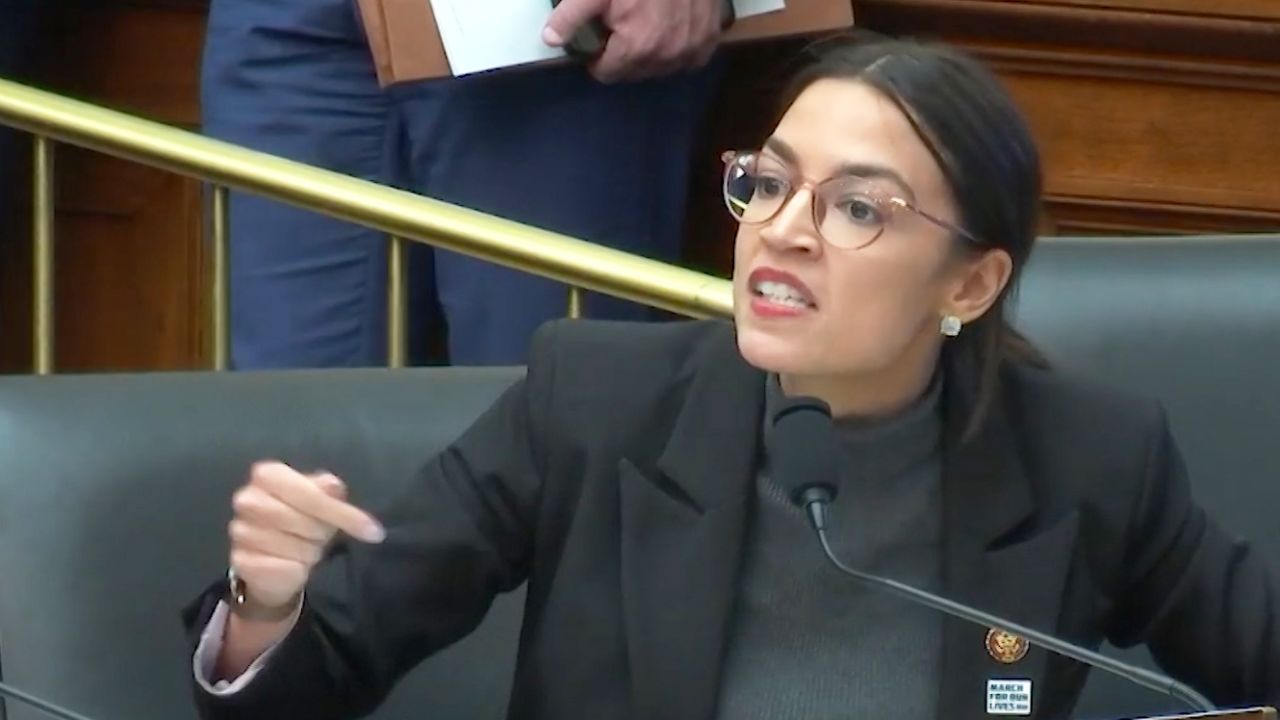 AOC goes off after critics mock Green New Deal | CNN Politics