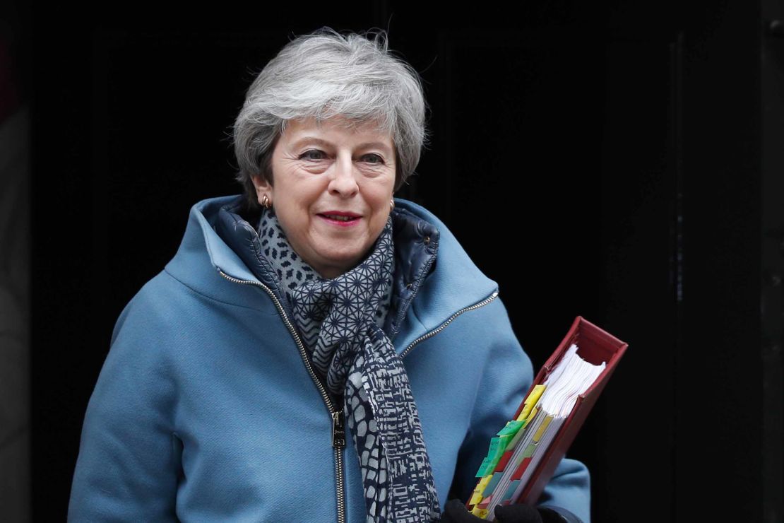 May will reportedly push for a fourth vote on her plan.