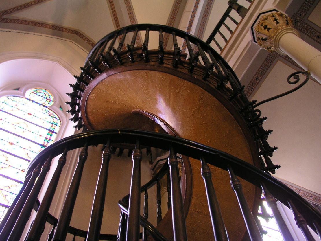 The staircase at Loretto Chapel is a winding curiosity.