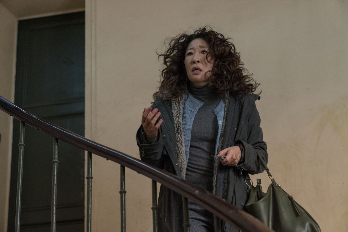 Sandra Oh as Eve Polastri in the second series of 'Killing Eve.'