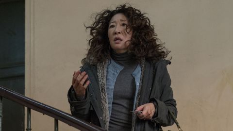 Sandra Oh in 'Killing Eve.' (Aimee Spinks/BBCAmerica)