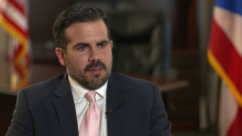 Puerto Rico Gov. Ricardo Roselló says he will not resign. 