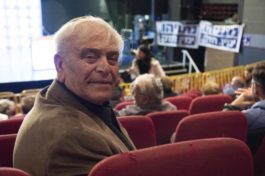 Naftali Cohen, 74, has voted for Netanyahu's Likud party all his life.