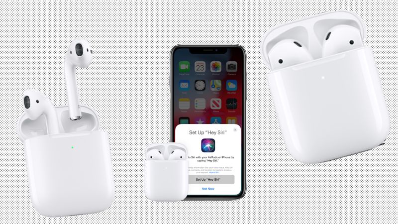 air pods with Wireless Charging Caseオーディオ機器