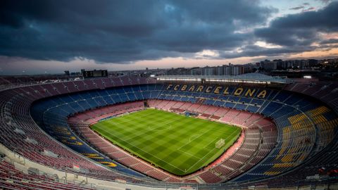 United will travel to Camp Nou for the second leg of the quarterfinal tie on April 16.