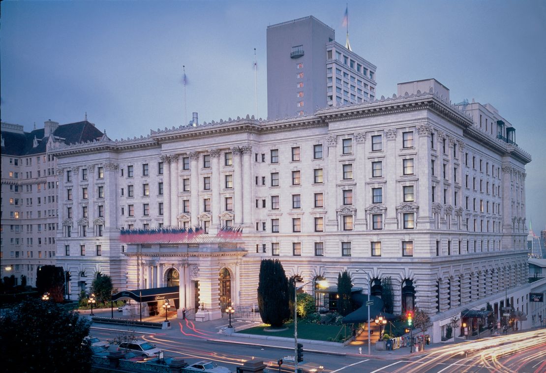 Fairmont San Francisco sits atop Nob Hill, which means, of course, stellar views.