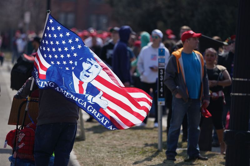 In Photos: Emboldened Trump Takes Victory Lap In Michigan | CNN Politics