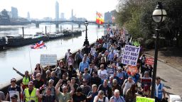 March To Leave Rally Arrives In London, March 29, 2019