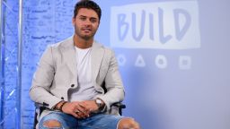 LONDON, ENGLAND - FEBRUARY 07: Mike Thalassitis from 'Celebs Go Dating' during a BUILD panel discussion on February 7, 2018 in London, England. (Photo by Joe Maher/Getty Images)