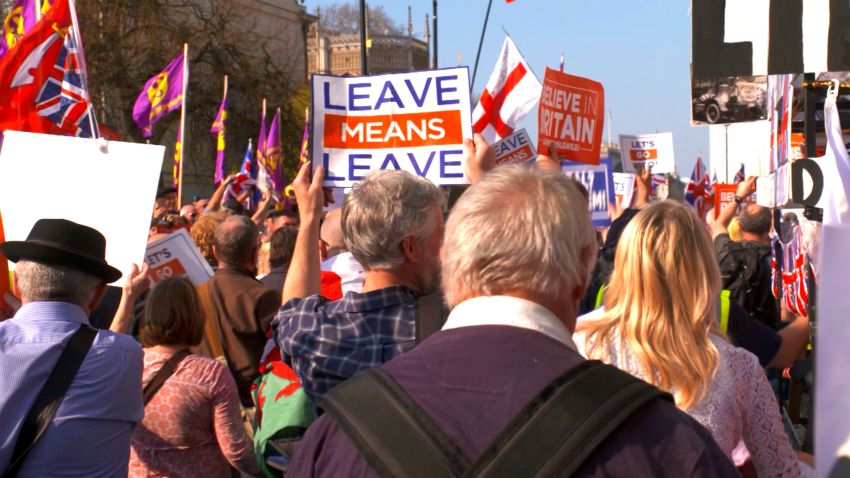 brexit leave means leave march