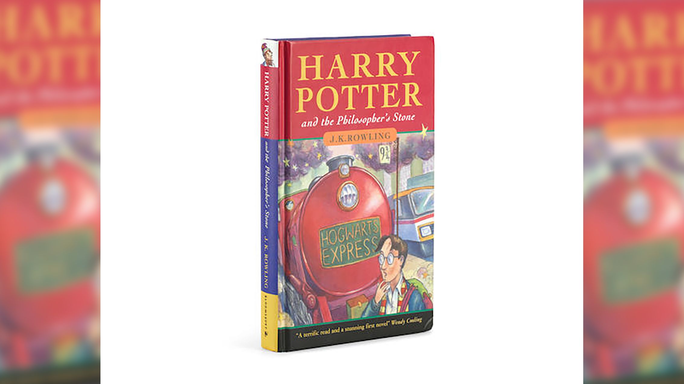 "Harry Potter and the Philosopher's Stone" is the first of seven novels in the series.
