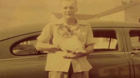 Warren is held by her father, Donald Herring, soon after she was born in Oklahoma City in 1949. "My daddy worked hard his whole life," Warren said when <a href="https://www.facebook.com/ElizabethWarren/photos/a.10152263201828687/10152263116543687/?type=3&theater" target="_blank" target="_blank">she posted this picture to Facebook</a> on Father's Day 2014. "He sold fencing and carpeting, and ended up as a maintenance man. He and my mother never had much, but he said that his life was a success because his four kids had more opportunities than he had."
