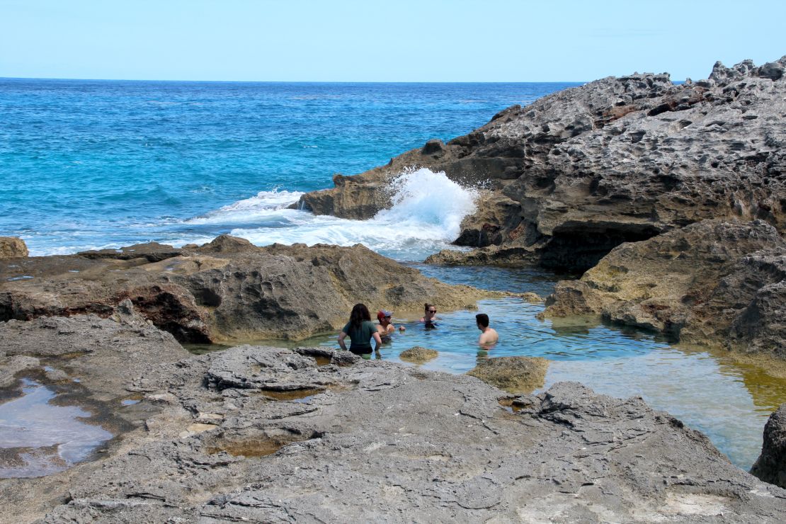 The Queen's Baths are a great place for a dip when the tide is out and the surf is calm