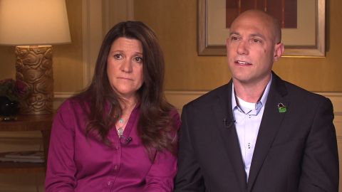 Jeremy Richman and his wife spoke to Anderson Cooper in 2013. Richman encouraged people to talk openly about brain health in the same way we talk openly about body health.