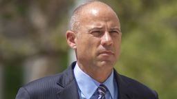 SANTA ANA, CA - APRIL 01: Celebrity lawyer Michael Avenatti arrives for his first hearing in Santa Ana federal court on bank and wire fraud charges on April 1, 2019 in Santa Ana, California. The celebrity lawyer is accused of misappropriating funds due to a client and is also charged by New York federal prosecutors of attempting to extort more than $20 million from Nike. Avenatti gained international attention for representing porn star Stormy Daniels in her lawsuits against President Donald Trump and his former lawyer Michael Cohen.  (Photo by David McNew/Getty Images)