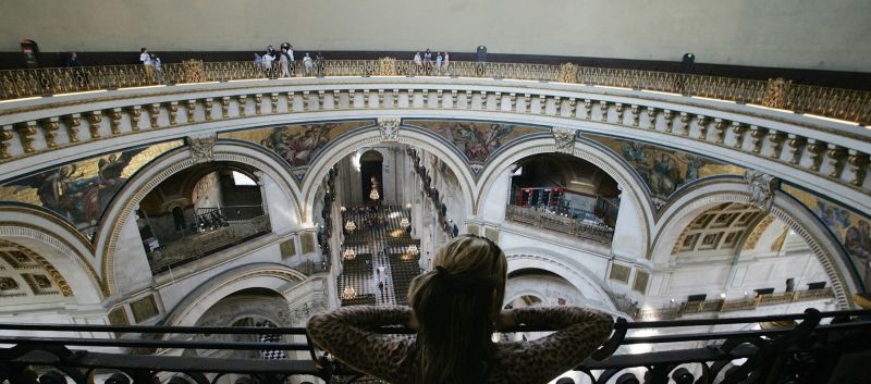 Teenager dies after falling from Whispering Gallery in London s St