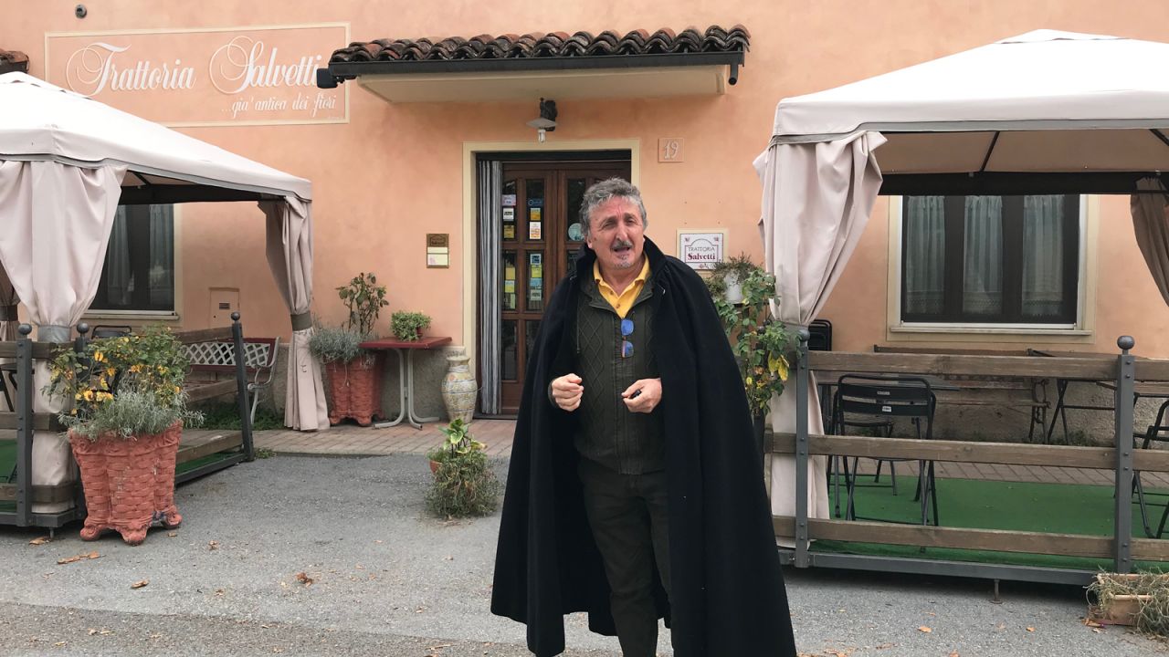 <strong>Culinary mystique:</strong> "The art of preparing homemade specialties is linked to and enhanced by their magic to heal all kinds of skin diseases," says Romano Salvetti, who owns local tavern Trattoria Salvetti.