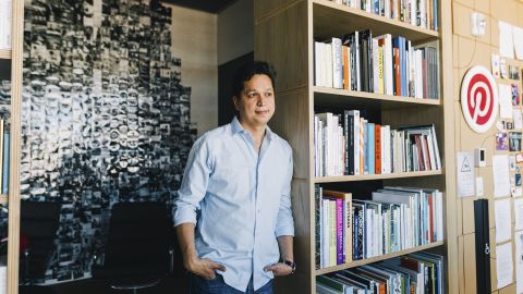 Ben Silbermann, the chief executive of Pinterest, in San Francisco in August 2018. 