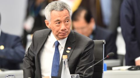 Singapore Prime Minister Lee Hsien Loong during the plenary session on the opening day of Argentina G20 Leaders' Summit 2018 at Costa Salguero on November 30, 2018 in Buenos Aires, Argentina.