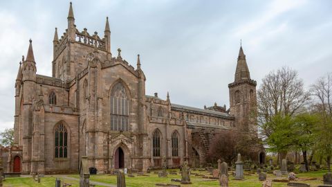 Dunfermline Abbey, home to Henrietta Stewart.