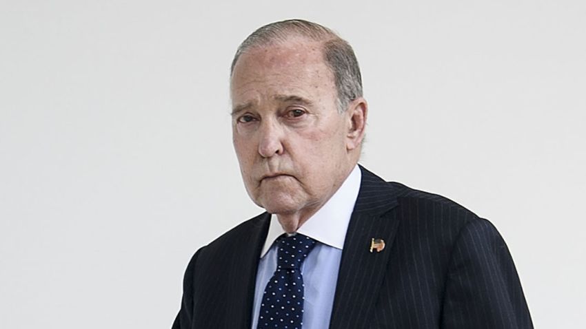 Director of the National Economic Council Larry Kudlow walks outside the West Wing of the White House March 25, 2019 in Washington, DC. - US President Donald Trump on Monday signed a proclamation recognizing Israeli sovereignty over the disputed Golan Heights, a border area seized from Syria in 1967. "This was a long time in the making," Trump said alongside Israeli Prime Minister Benjamin Netanyahu in the White House. US recognition for Israeli control over the territory breaks with decades of international consensus. (Photo by Brendan Smialowski / AFP)        (Photo credit should read BRENDAN SMIALOWSKI/AFP/Getty Images)