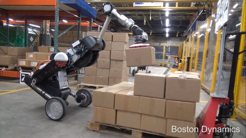 Boston dynamics sale robot warehouse