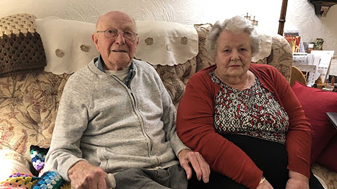 Harry and Serena Perkins in their home in Nuthall, Nottingham.