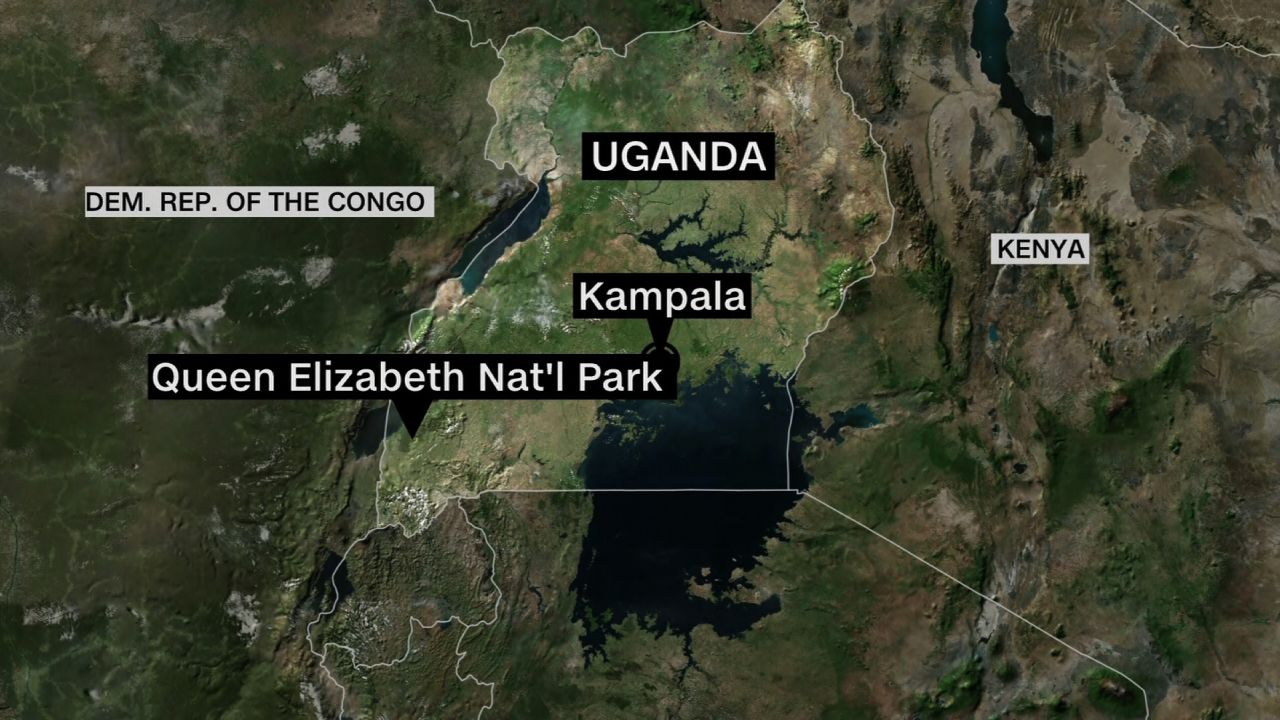 uganda abduction map