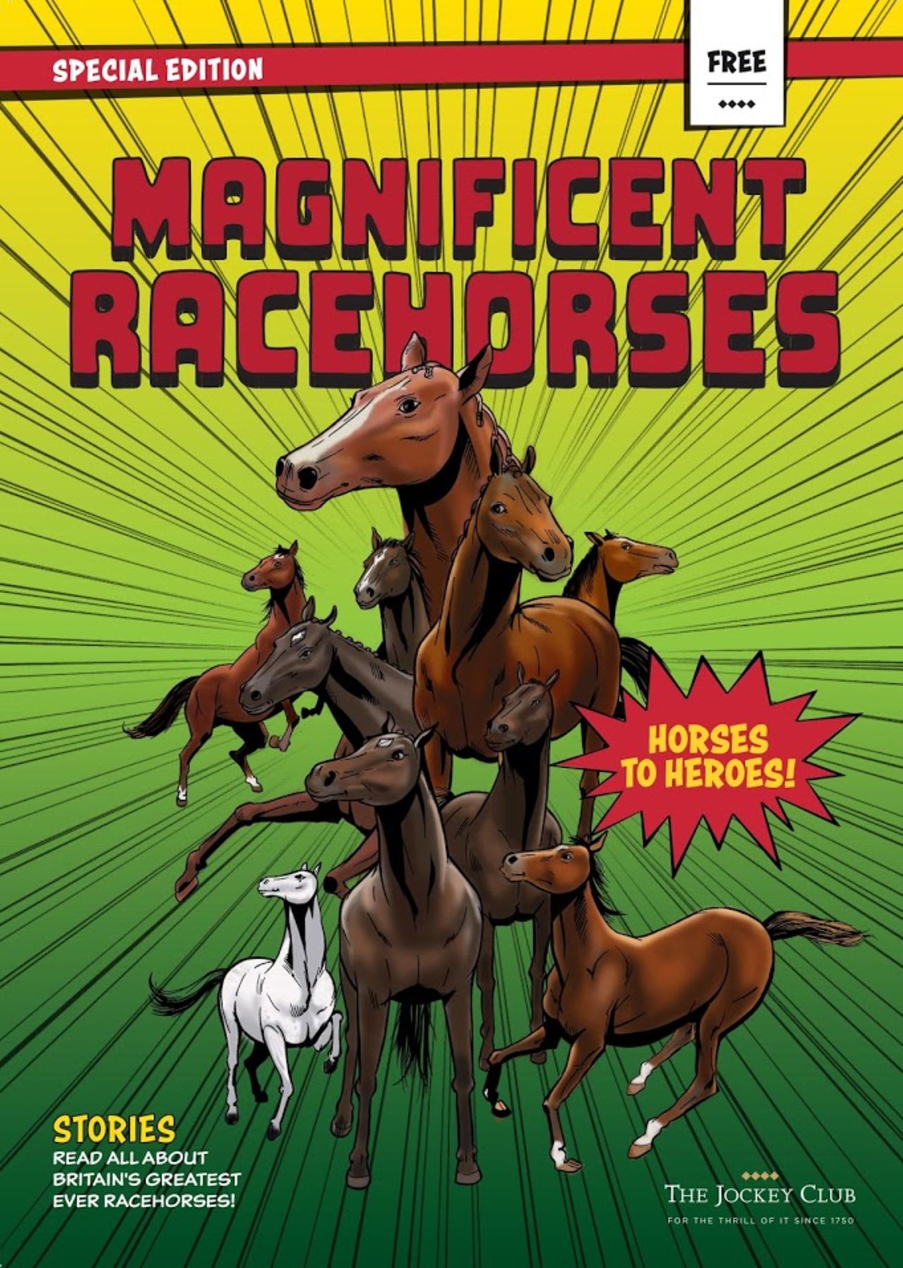 Marvel artists Martin Griffiths and Simon Furman have turned Britain's racehorse legends into superheroes with their very own comic book, joining the likes of Spider-Man, Captain Marvel and Black Panther.