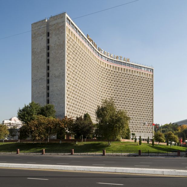 Hotel Uzbekistan (1974). Tashkent, Uzbekistan. 