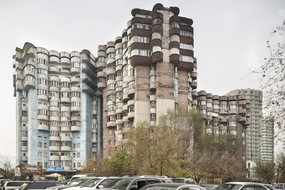 Aul housing complex (1986). Almaty, Kazakhstan