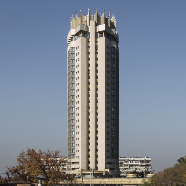 Hotel Kazakhstan (1977). Almaty, Kazakhstan