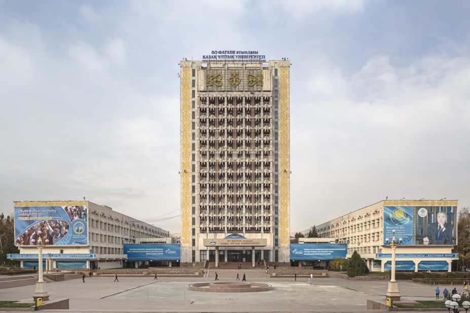Al-Farabi Kazakh National University (1970s). Almaty, Kazakhstan