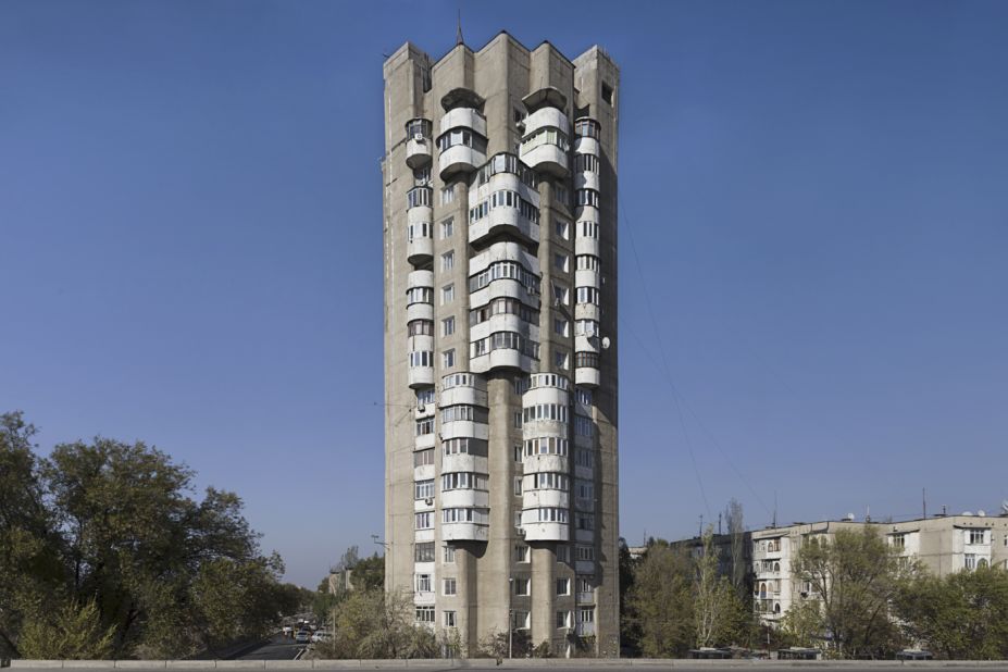 Residential building (1985). Bishkek, Kyrgyzstan