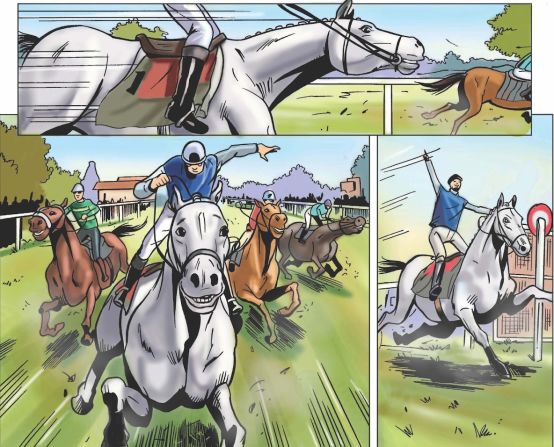 Desert Orchid, nicknamed 'Dessie' was one of the most loved jump horses in recent memory, winning 34 of 70 starts, amassing £654,066 in prize money, between 1984 and 1990. The dashing grey triumphed in the 1989 Gold Cup and also won the King George VI Chase at Kempton four times. After his death in 2006 at the age of 27, his ashes were buried at Kempton Park Racecourse, near his statue.