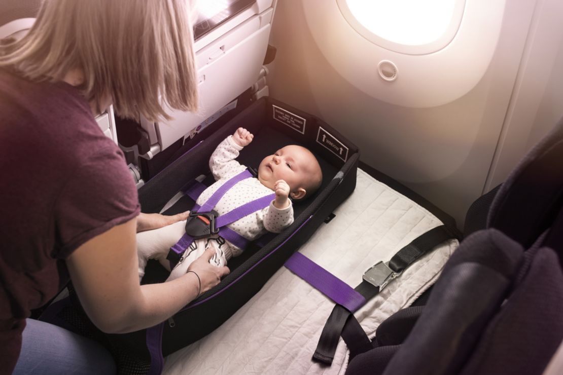 Air New Zealand's Economy Skycouch was introduced in 2011. 