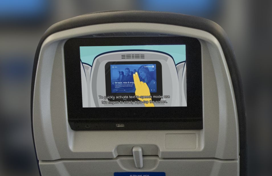 <strong>In-flight entertainment (IFEC):</strong> In this competitive category, United Airlines, in cooperation with Panasonic Avionics, won with its "Entertainment for All" system.<br />