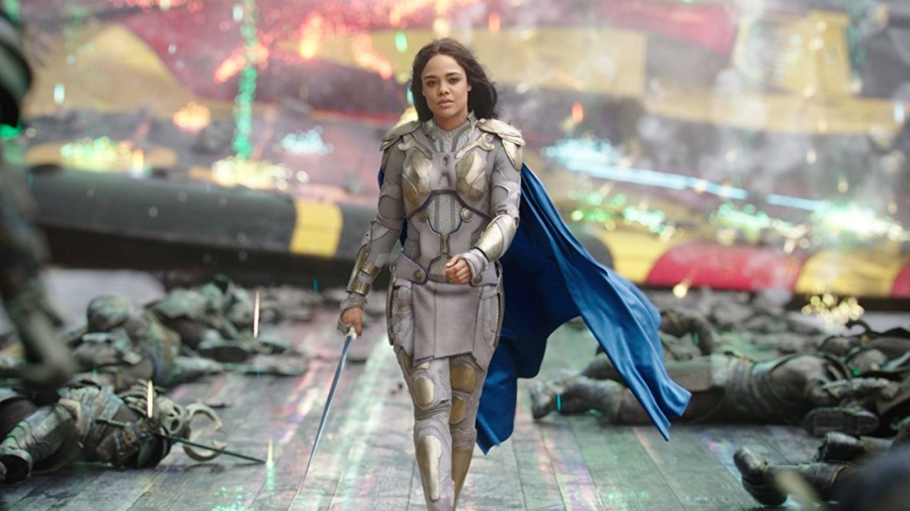Tessa Thompson as Valkyrie in "Thor: Ragnarok."