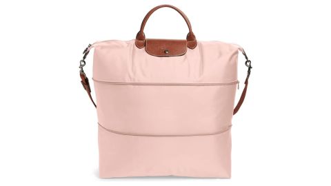 <strong>Longchamp Le Pliage Expandable Travel Bag ($255; </strong><a href="https://click.linksynergy.com/deeplink?id=Fr/49/7rhGg&mid=1237&u1=0403mothersdaygiftsnordstrom&murl=https%3A%2F%2Fshop.nordstrom.com%2Fs%2Flongchamp-le-pliage-21-inch-expandable-travel-bag%2F2980320" target="_blank" target="_blank"><strong>nordstrom.com</strong></a><strong>)</strong><br />