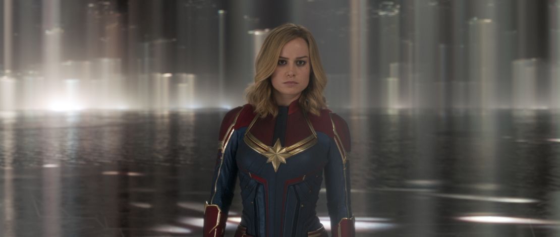 Brie Larson as Carol Danvers/Captain Marvel in "Captain Marvel."