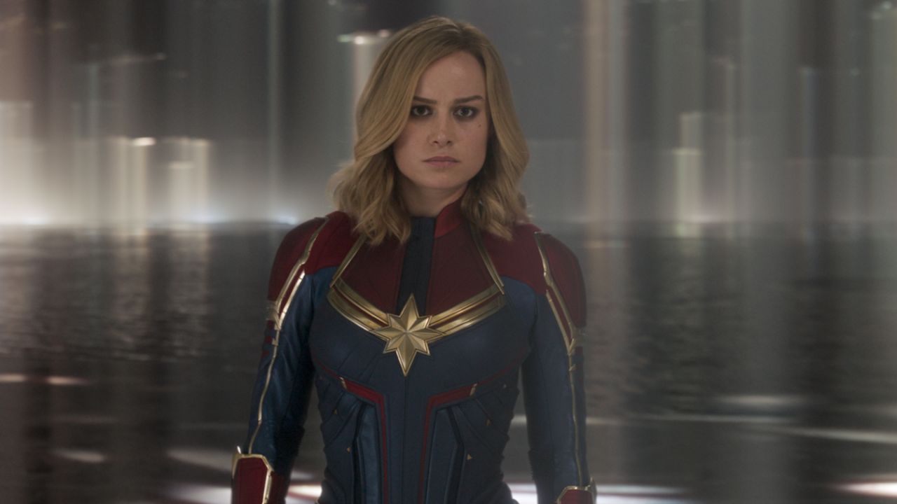 Brie Larson as Carol Danvers/Captain Marvel in "Captain Marvel."