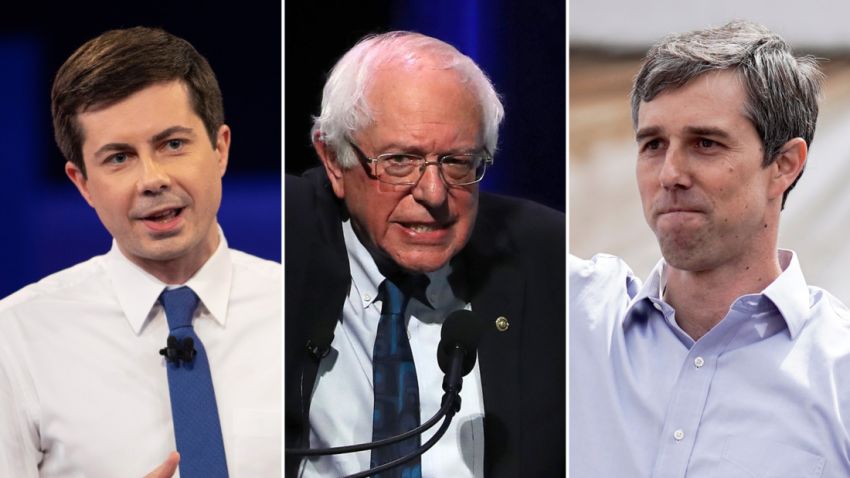 Buttigieg, Sanders and Beto
