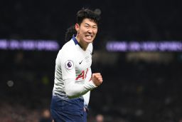 South Korean striker Son Heung-Min scored the first goal in Spurs' new stadium.