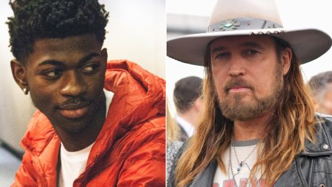 Rapper Lil X is getting support for his song from country singer Billy Ray Cyrus. 