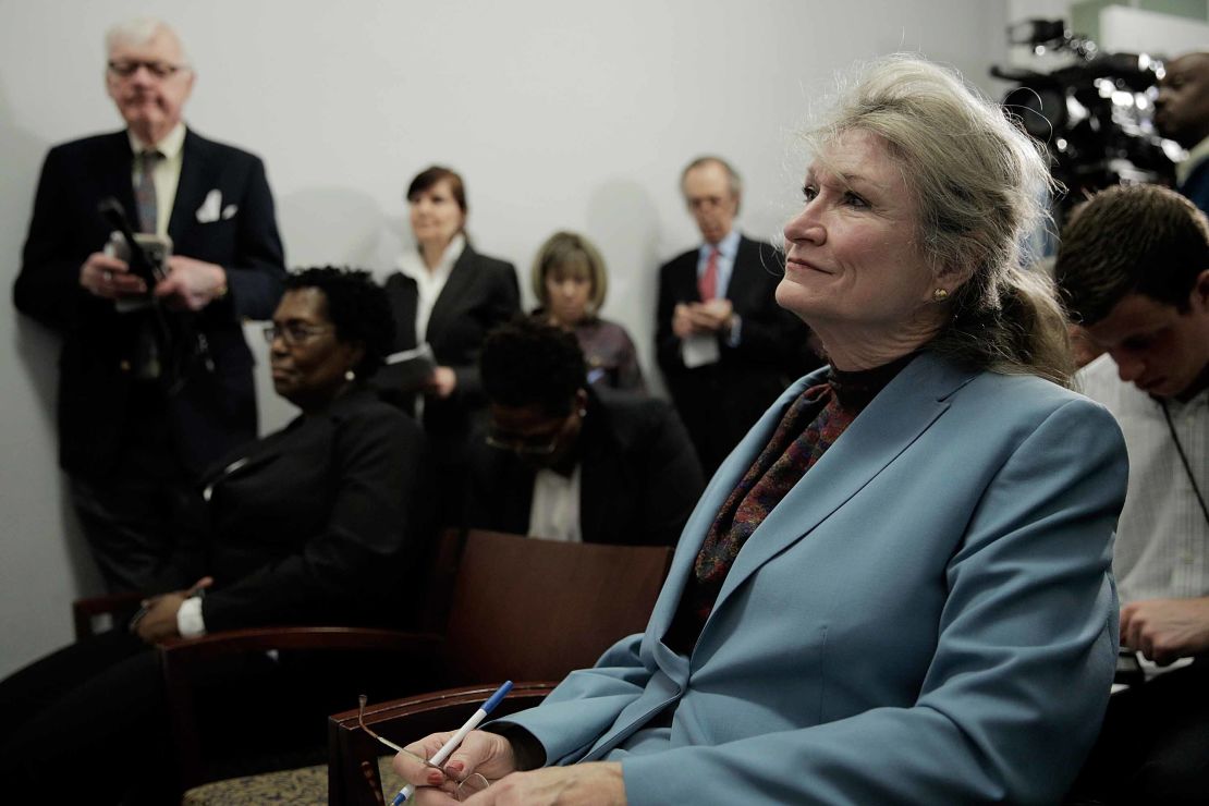 Alice Hoagland at a congressional hearing in 2014.