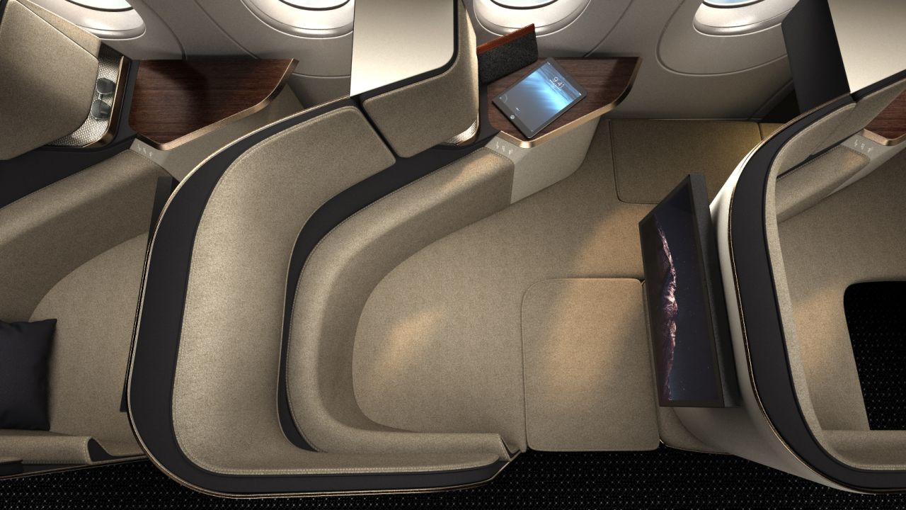 Is Airbus' sofa-style seat the future of business class travel? | CNN