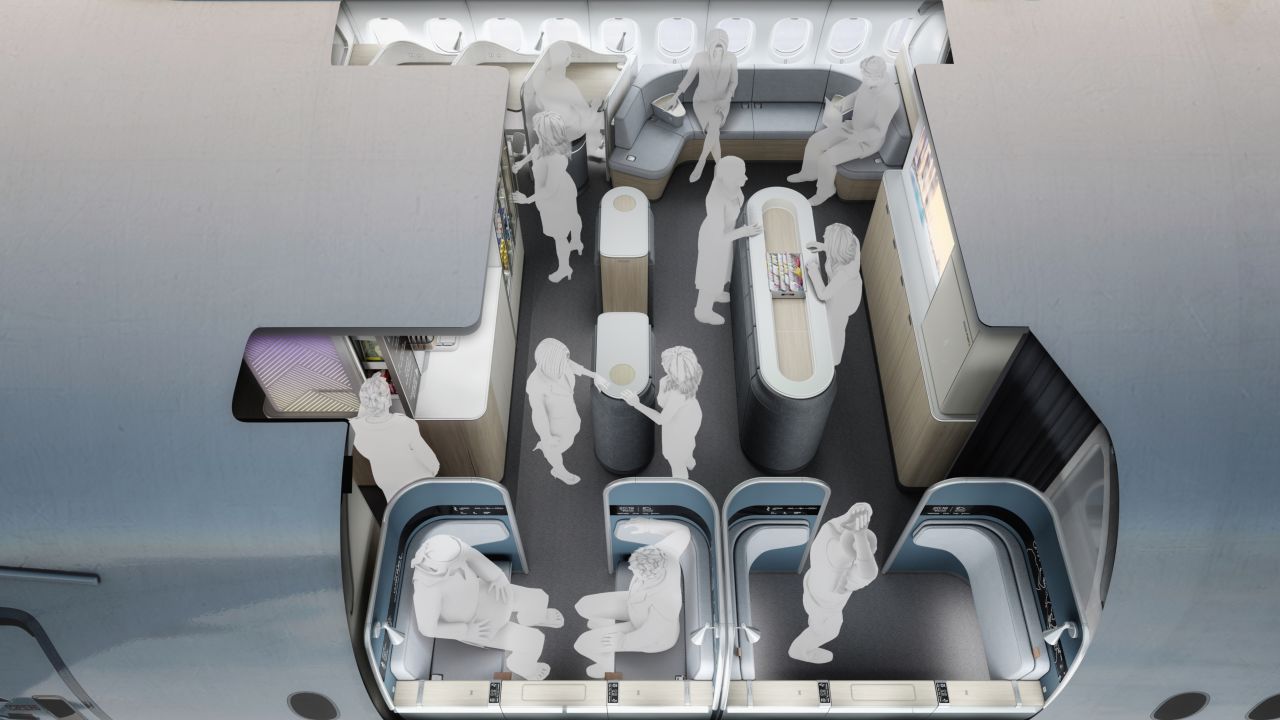 It could be a spot to meet and mingle with your fellow passengers.
