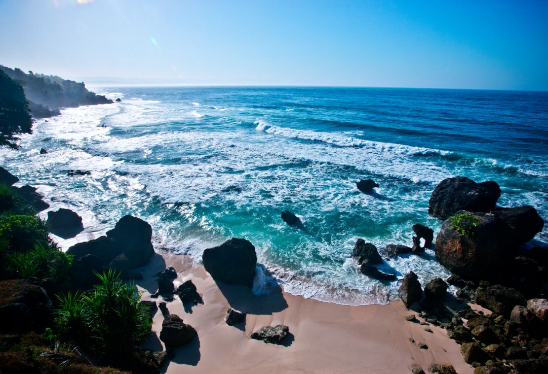 The beach at Nihi Sumba.